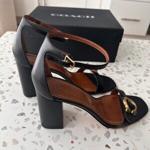 Coach Maya Signature Buckle Sandals